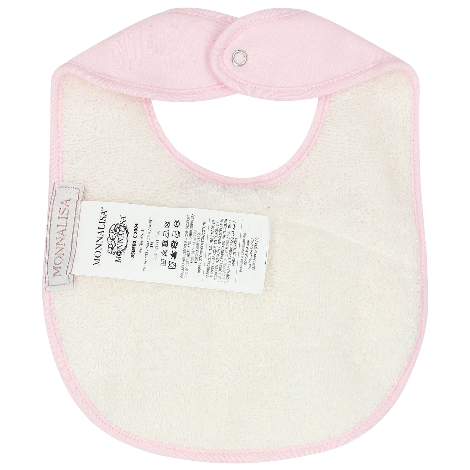 Baby Girls Ivory & Pink Babygrow Gift Set, 1, hi-res image number null